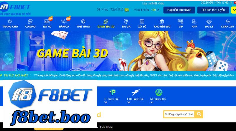 Game Bài 3D F8BET